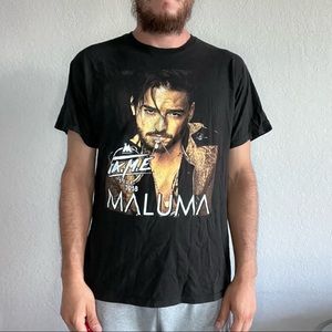 Maluma 2018 F.A.M.E concert shirt